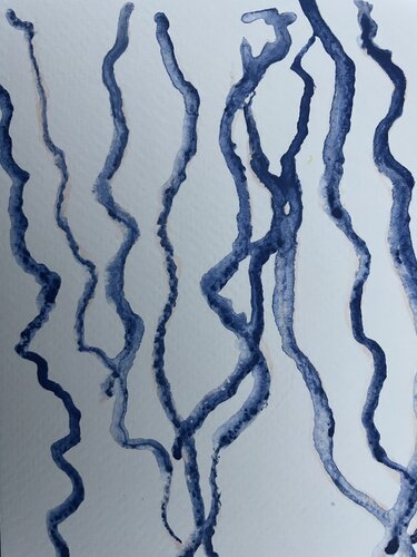 Jeu de transparence by Valentina Rus, Painting for Sale on Singulart