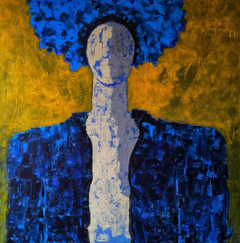 Energía Azul van Miguel De Miguel, Schilderij te koop op Singulart