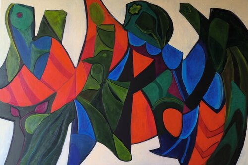 Untitled XXL van Miguel De Miguel, Schilderij te koop op Singulart