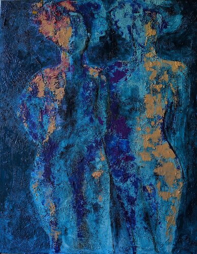 Friend's van Miguel De Miguel, Schilderij te koop op Singulart