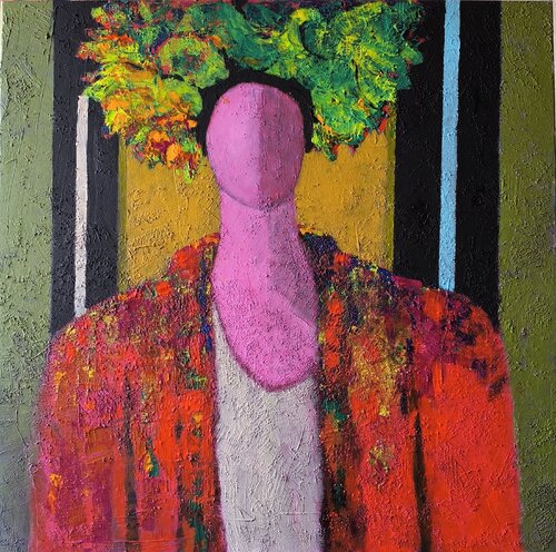Testa di Donna von Miguel De Miguel, Malerei kaufen auf Singulart