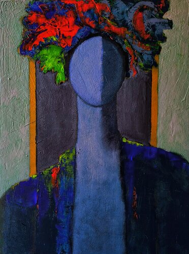 Testa di Donna by Miguel De Miguel, Work on Paper for Sale on Singulart