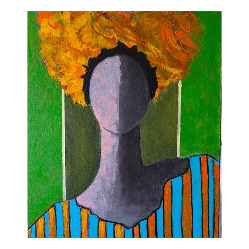 Testa di Donna von Miguel De Miguel, Malerei kaufen auf Singulart