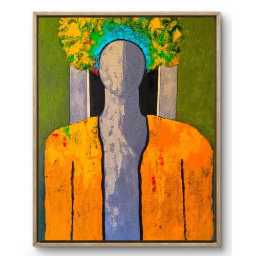 Testa di Donna (serie) by Miguel De Miguel, Painting for Sale on Singulart