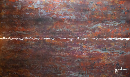 Plancher d'atelier mal entretenu by Victor Abel, 회화 for Sale on Singulart