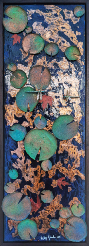 Chrysocolle pour symphonie en si bémol majeur by Victor Abel, Painting for Sale on Singulart