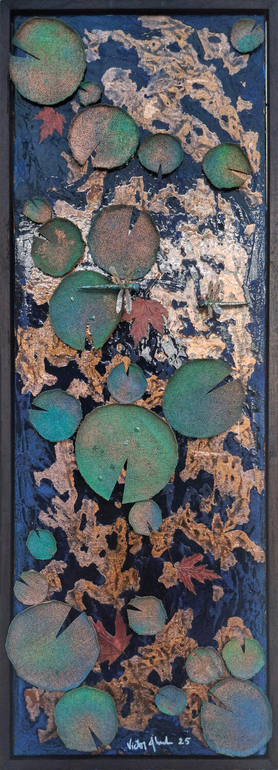 Chrysocolle pour symphonie en si bémol majeur Victor Abel Originalgemälde zu verkaufen