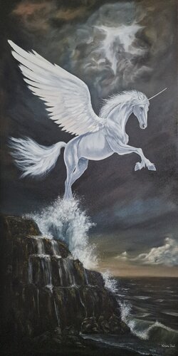 Alicorn van Victoria Shul, Schilderij te koop op Singulart