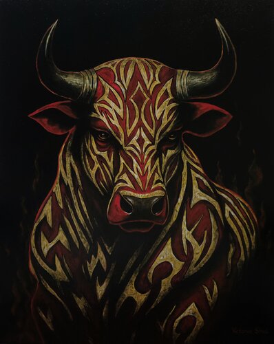 Ember of Power di Victoria Shul, Pittura in vendita su Singulart