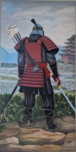 Samurai van Victoria Shul, Schilderij te koop op Singulart