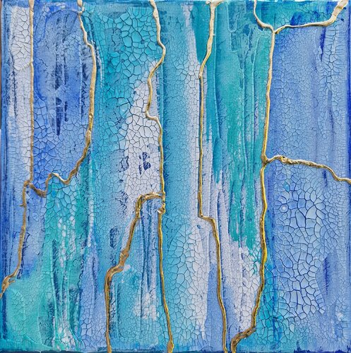 Lagoon Lines by Victoria Shul, Painting for Sale on Singulart