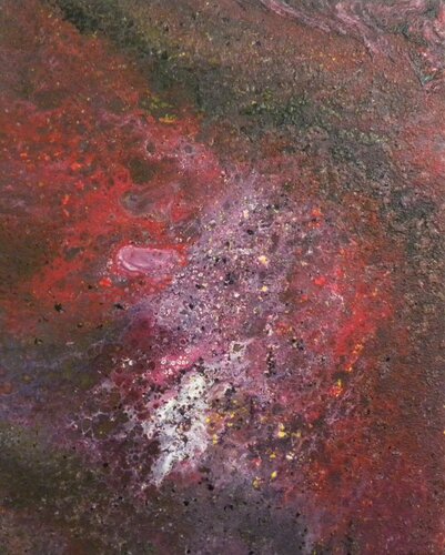 RIFLESSI IN ROSSO di Nicola Morea, Pittura in vendita su Singulart
