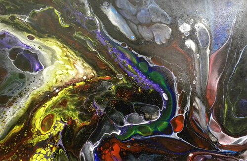 RIFLESSI IN GIALLO di Nicola Morea, Pittura in vendita su Singulart
