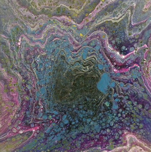RIFLESSI IN VIOLA de Nicola Morea, Pintura a la venta en Singulart