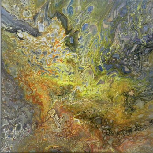 RIFLESSI IN GIALLO di Nicola Morea, Pittura in vendita su Singulart