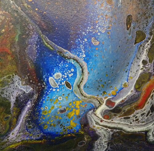 LA VIA DELLE STELLE by Nicola Morea, Painting for Sale on Singulart