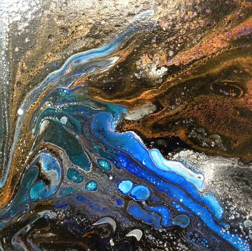 VIE D'ACQUA --2620 van Nicola Morea, Schilderij te koop op Singulart