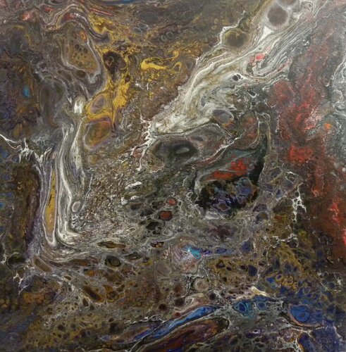 DEEP SPACE - 16119 by Nicola Morea, Painting for Sale on Singulart