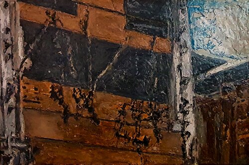 The Train of Silence by KATERINA TSITSELA, Painting for Sale on Singulart