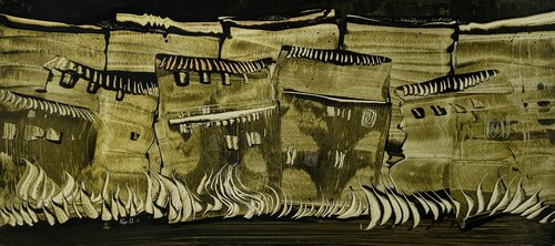 “Grass or Flame” von KOREYBA, Malerei kaufen auf Singulart