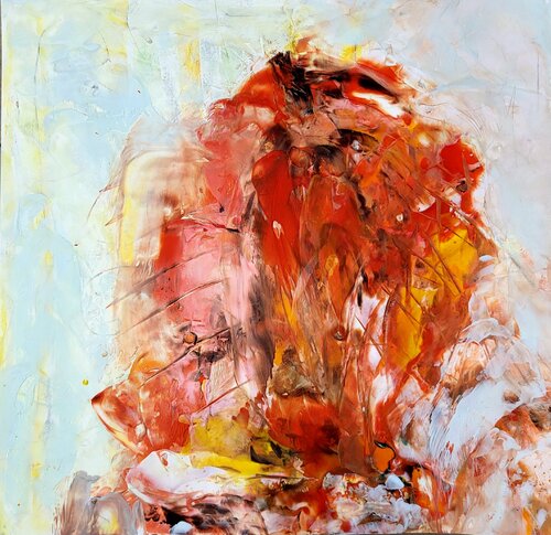Flaming Journey by Ingeborg LUDWIG, Work on Paper for Sale on Singulart