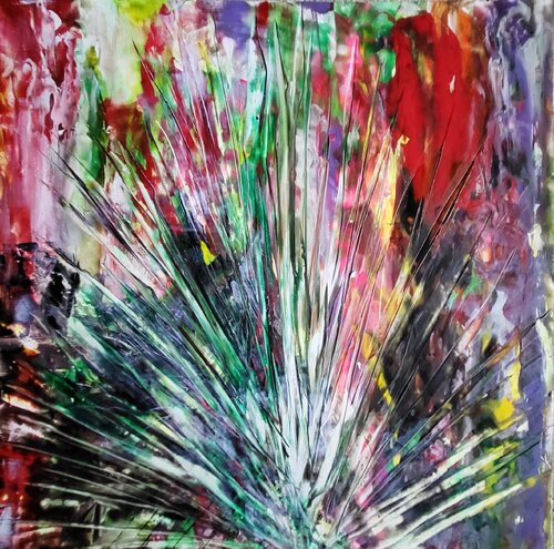 Alive with Joy von Ingeborg LUDWIG, Werk auf Papier kaufen auf Singulart