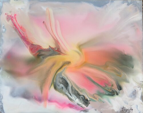 Unfinished Collision de Ingeborg LUDWIG, Pintura a la venta en Singulart
