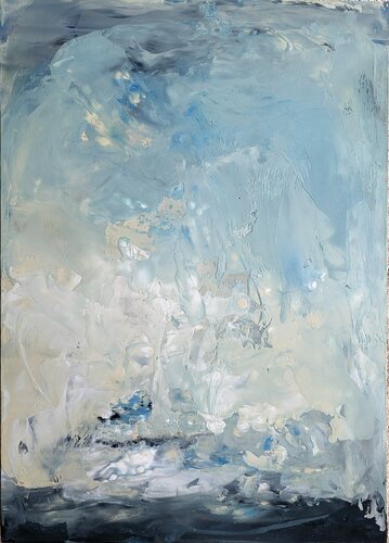 Becoming Sky de Ingeborg LUDWIG, Pintura a la venta en Singulart