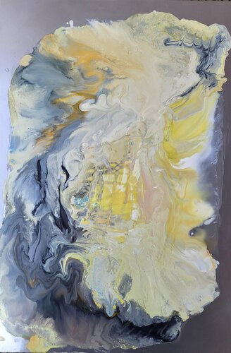 Updraft III - Silent Updraft di Ingeborg LUDWIG, Pittura in vendita su Singulart