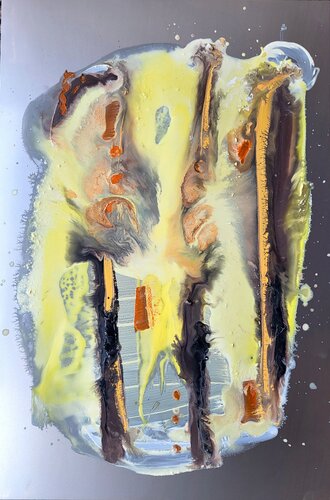 Updraft IV - Vertical Resonance di Ingeborg LUDWIG, Pittura in vendita su Singulart