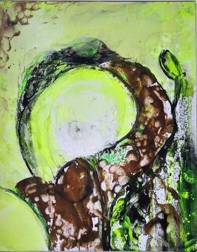 Where It Begins Again par Ingeborg LUDWIG, Peinture en vente sur Singulart