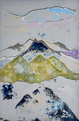 Alpen by Kristin Gezorreck, 회화 for Sale on Singulart