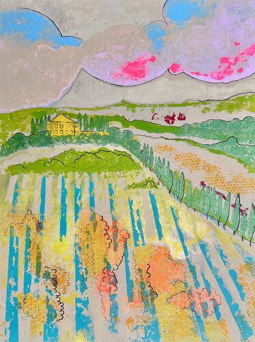 Toskana by Kristin Gezorreck, 회화 for Sale on Singulart