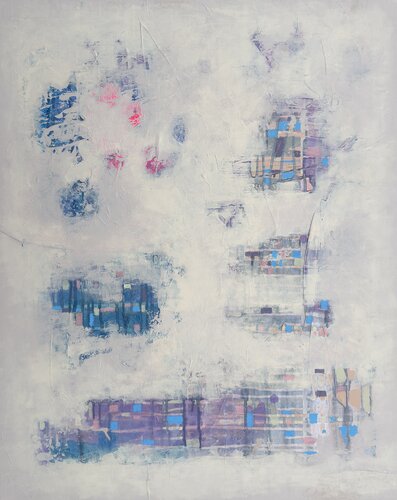 Suche nach Verbindung by Kristin Gezorreck, Painting for Sale on Singulart