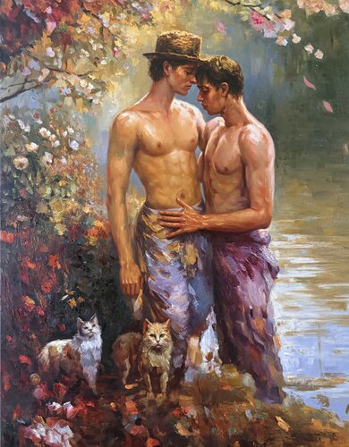 The Stillness Between Us par Uchenna Obinabo-Mabazza, Peinture en vente sur Singulart