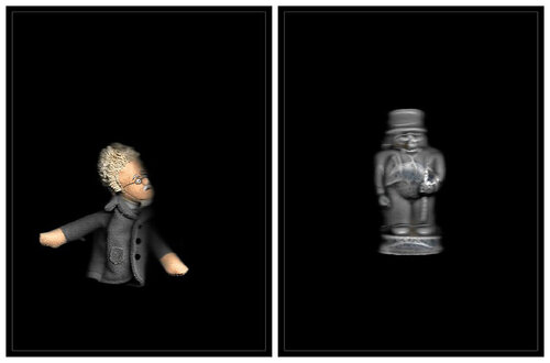 Leon Trotsky Finger Puppet / Red Rose Tea Robber Baron by Bruce Eves, 사진 for Sale on Singulart