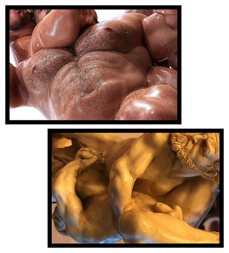 Given (1) A Simulation (2) An Approximation . . . Hercules and Diomedes (Updated) van Bruce Eves, Fotografie te koop op Singulart