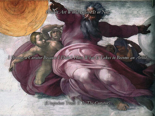"Bruce's Art World Believe It or Not (The Unspoken Truth #2: The Curator]" Second Version Bruce Eves