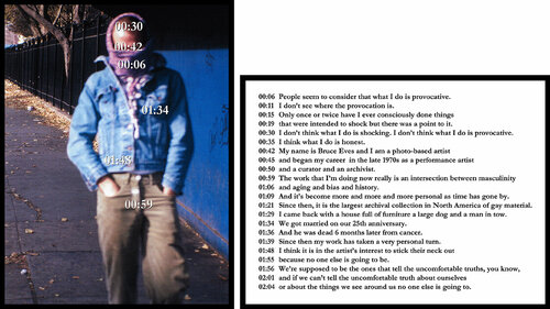 "People Seem to Consider . . ." Bruce Eves