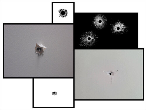 "Work # 754-04: (Untitled # 85) Seven Bullet Holes" by Bruce Eves, Photography for Sale on Singulart