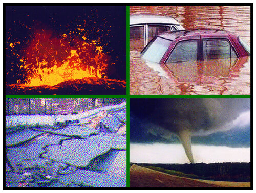 "Work # 394: Nature Fights Back -- The Basic Elements (Four Reasons to Love the Earth)" van Bruce Eves, Fotografie te koop op Singulart