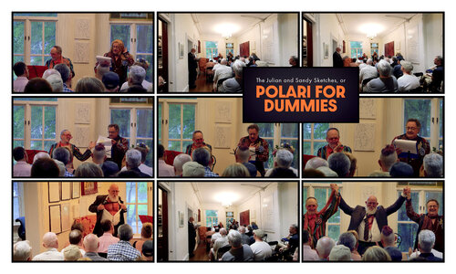 "The Julian and Sandy Sketches, or Polari For Dummies" Bruce Eves