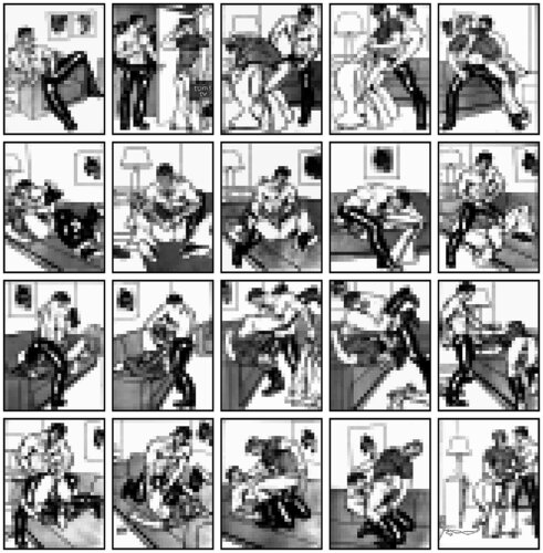 "Work # 965: Some Things Should Always Remain Underground, Away From Prying Eyes (Kake Comic # 11 Updated -- T.V. Repair)" by Bruce Eves, Photography for Sale on Singulart