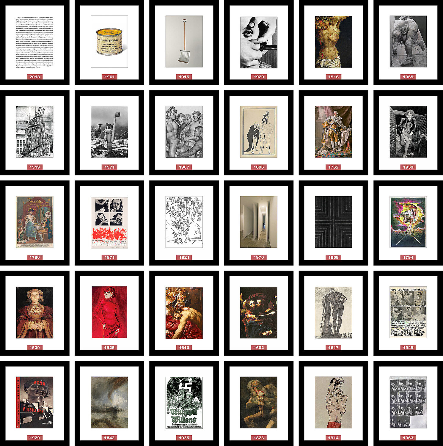 "Work # 814: My Fantasy Museum (a self-portrait)" Bruce Eves
