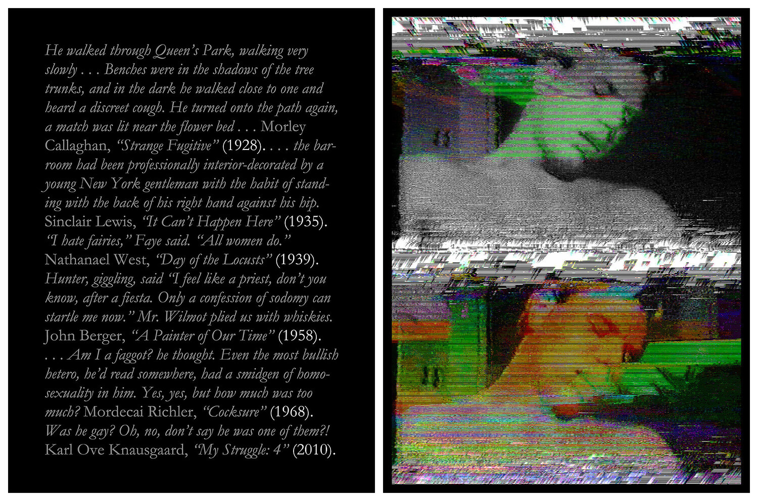 "Work # 785: ( . . . and others)" Bruce Eves