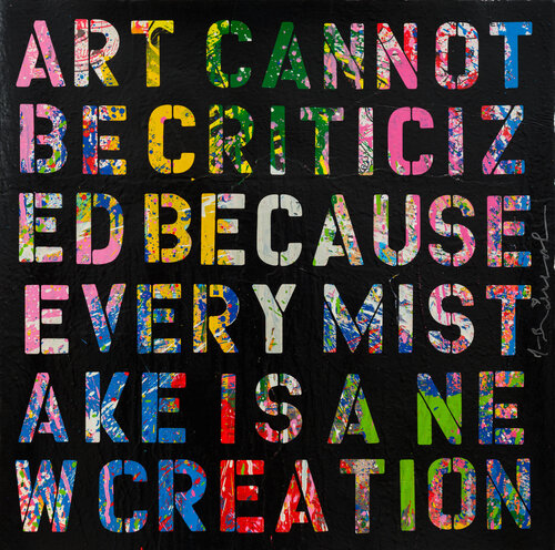 Keep Creating di Mr. Brainwash, Opera su carta in vendita su Singulart