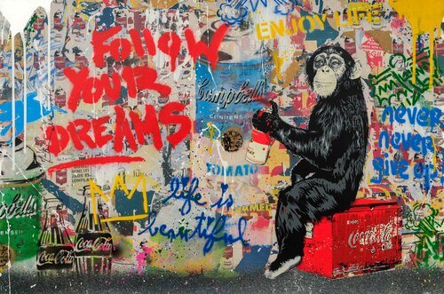 Everyday Life by Mr. Brainwash, Work on Paper for Sale on Singulart