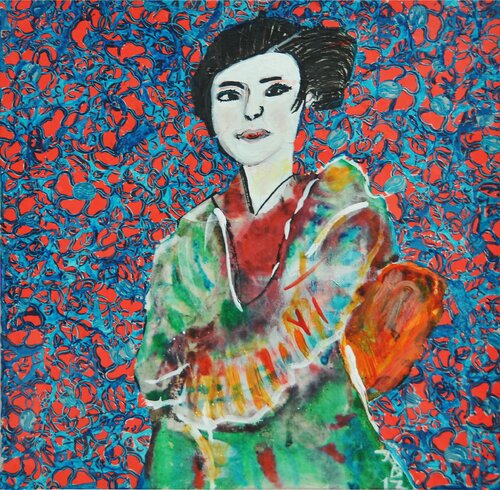 Madame Butterfly von Judith Breuer, Malerei kaufen auf Singulart