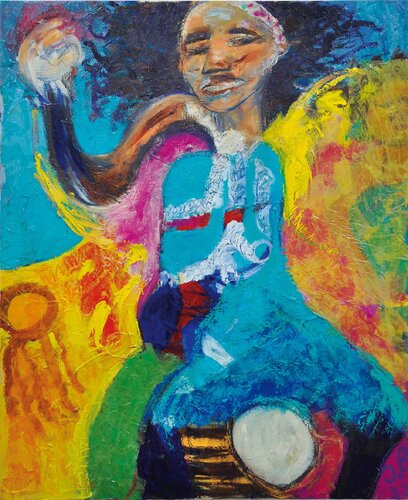 working women van Judith Breuer, Schilderij te koop op Singulart