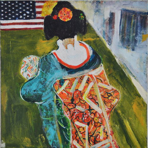 Madame Butterfly von Judith Breuer, Malerei kaufen auf Singulart